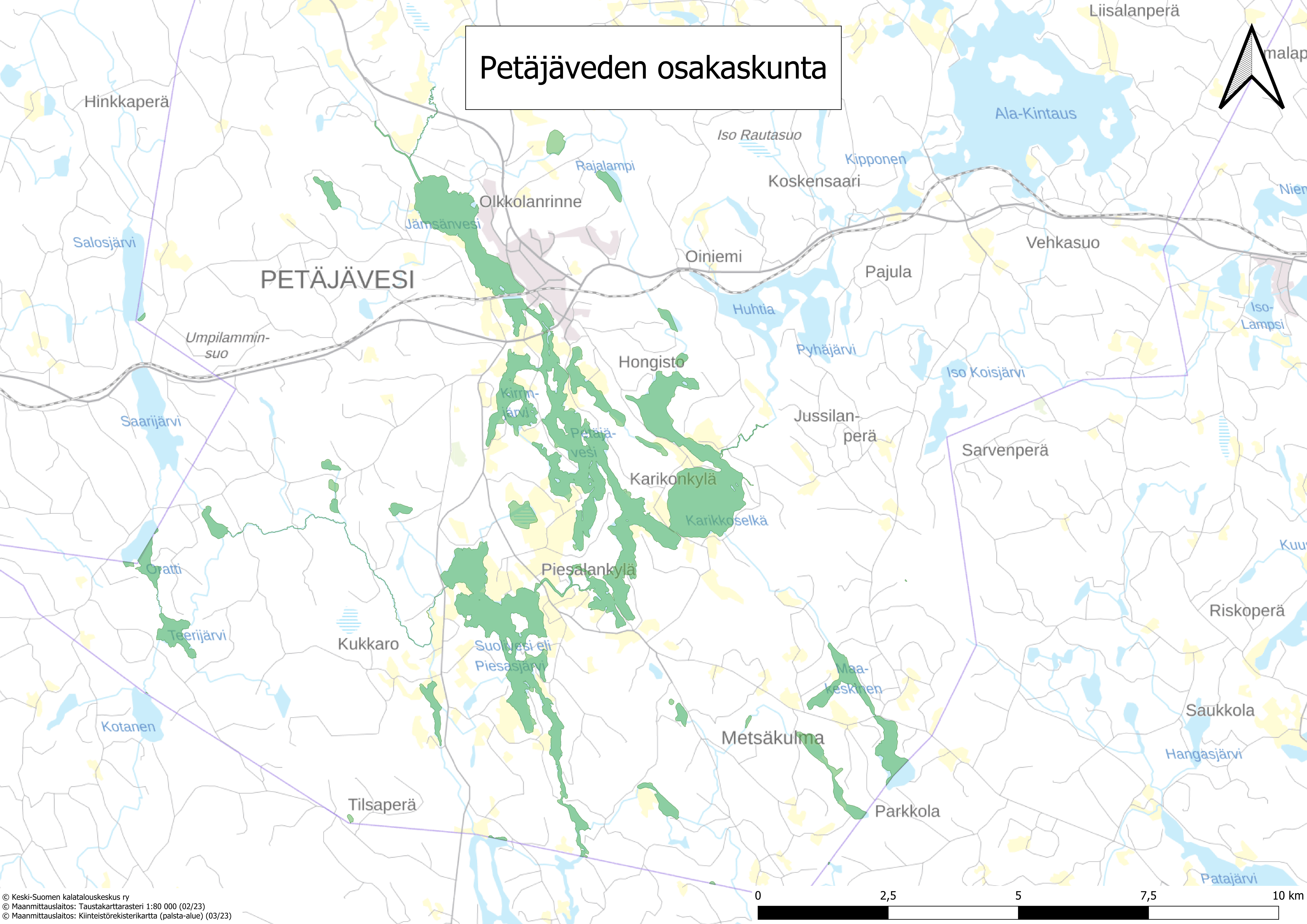 Tiedot - Petäjäveden osakaskunta